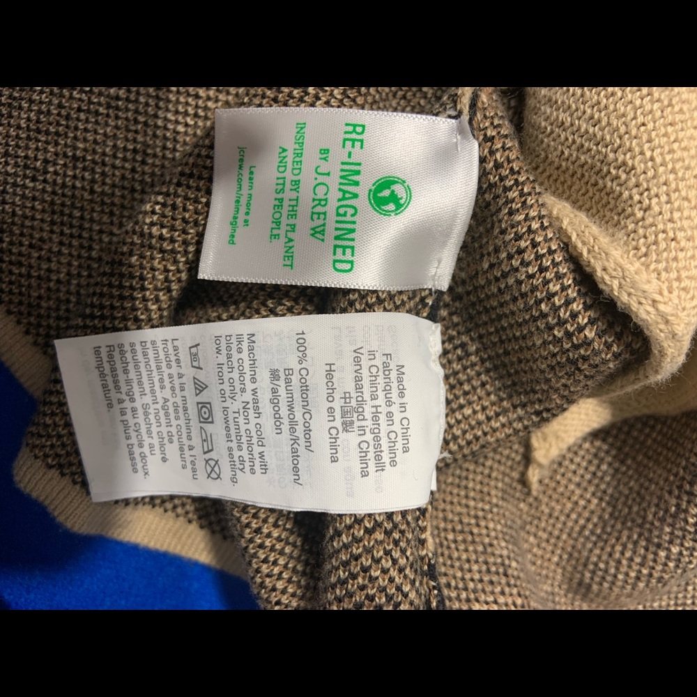 SOLD!!JCREW LEOPARD PRINT SWEATER BLAZER - Picture 9 of 9